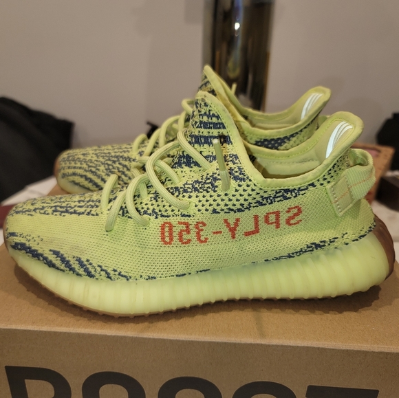 Yeezy frozen yellow sz 7 - Picture 8 of 8